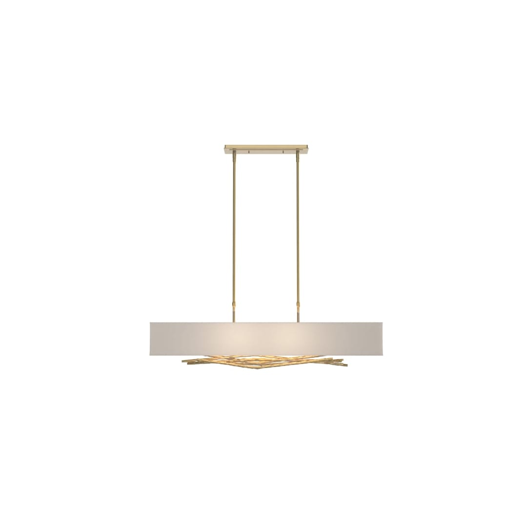 Brindille 4 Light 42" Wide Linear Chandelier