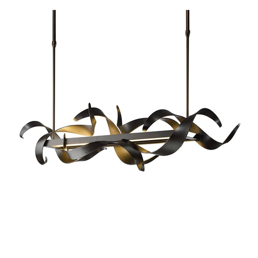 Folio 38" Wide LED Linear Short Orientation Chandelier