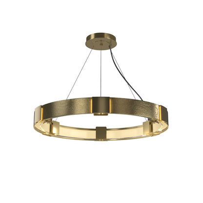Aura 6 Light 29" Wide Ring Chandelier