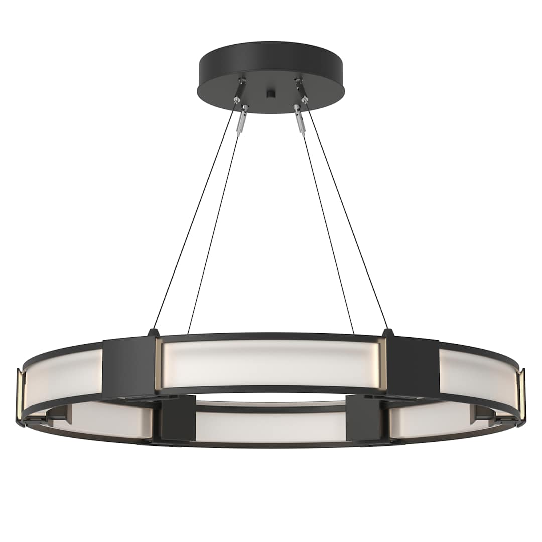 Aura 6 Light 29" Wide LED Ring Chandelier