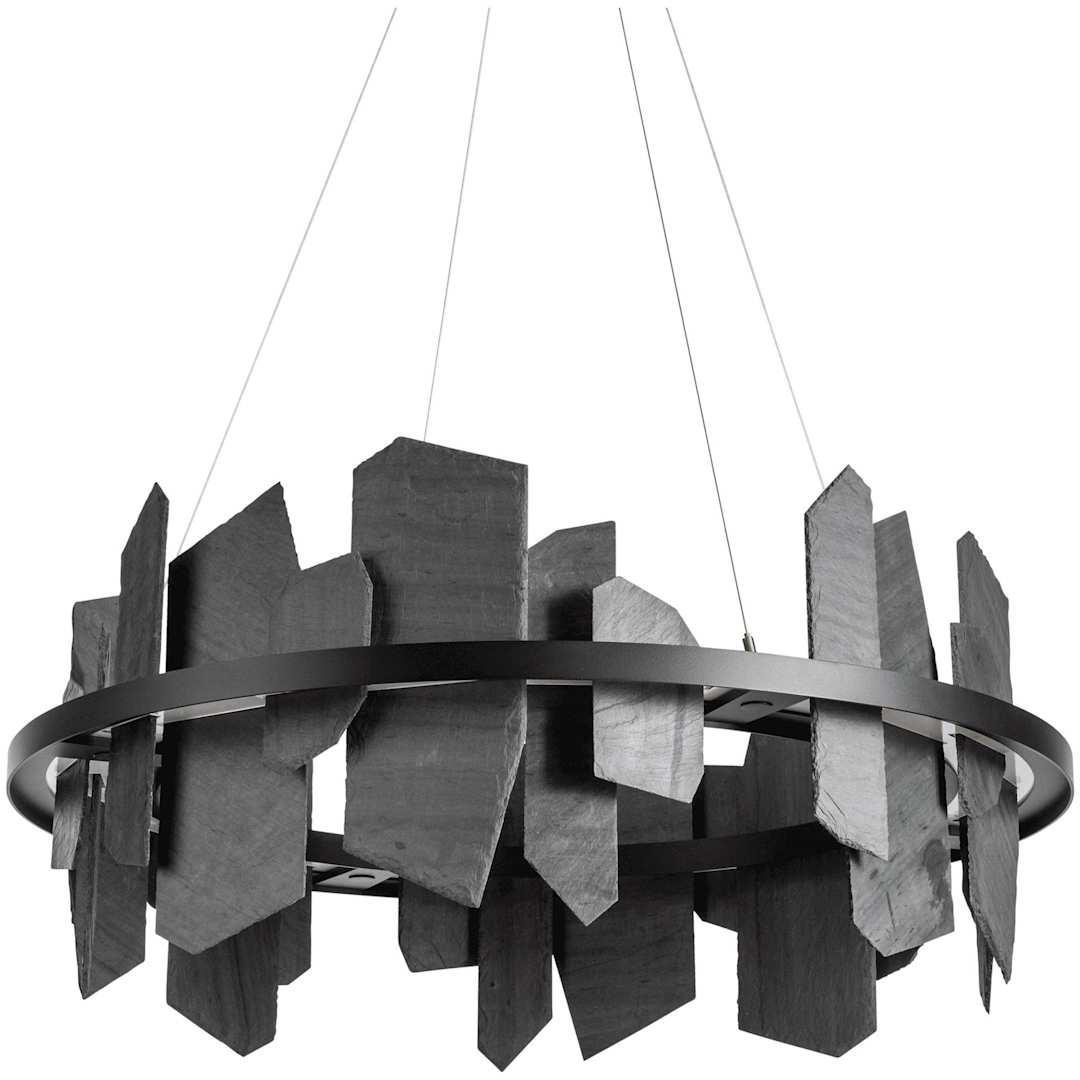 Ardesia 38" Wide LED Ring Chandelier