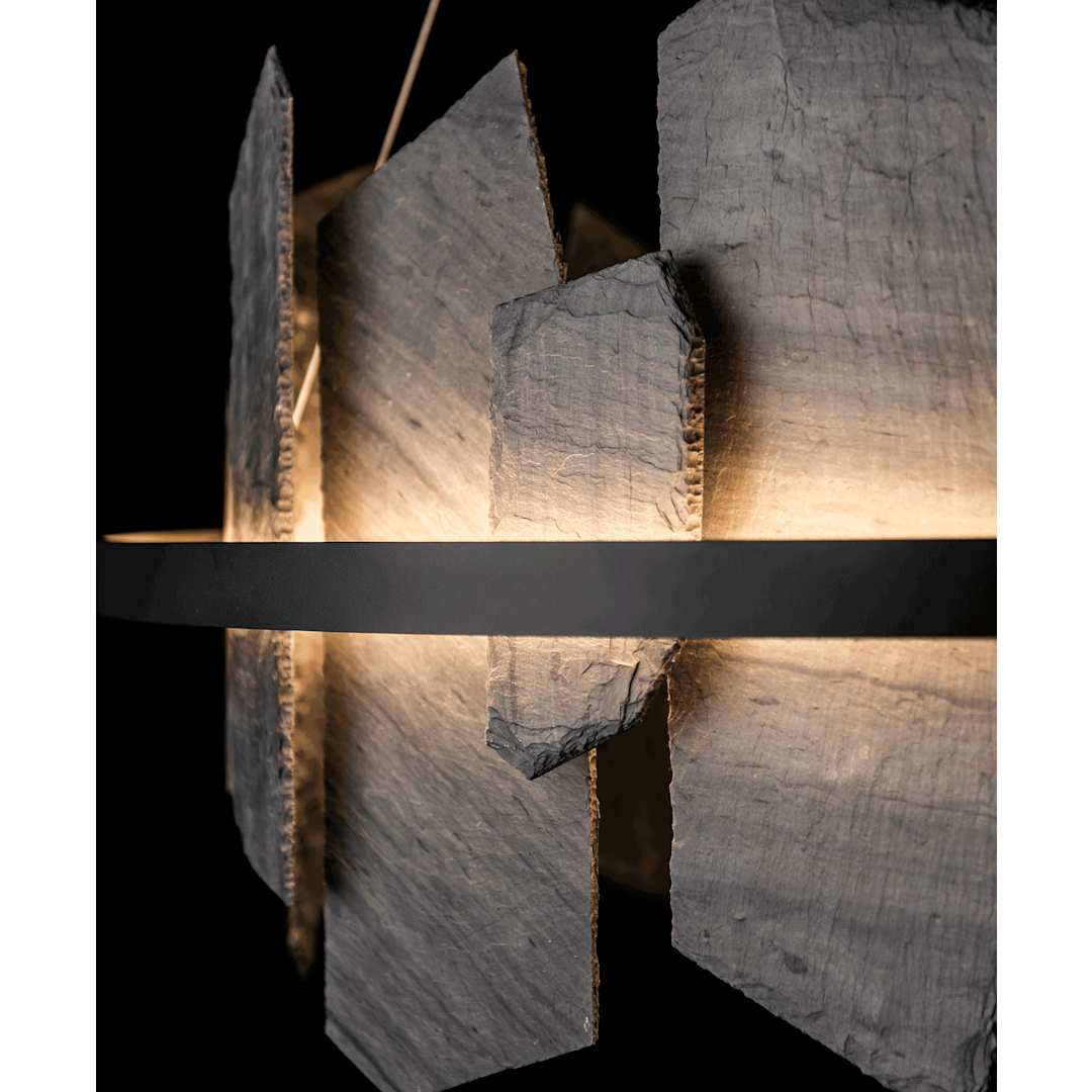 Ardesia 38" Wide LED Ring Chandelier