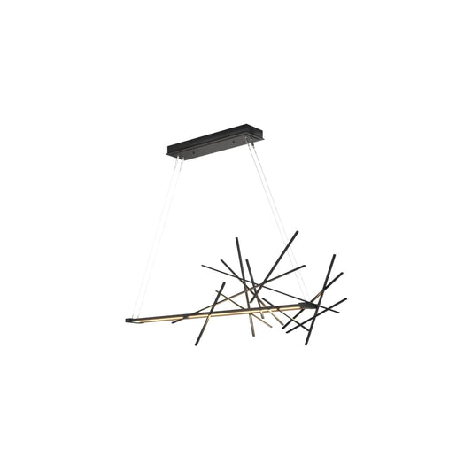 Cascade 51" Wide LED Linear Chandelier