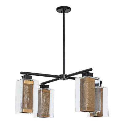 Polaris 4 Light 32" Wide Outdoor Chandelier