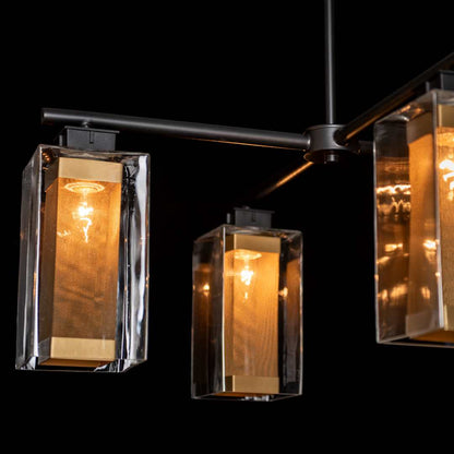 Polaris 4 Light 32" Wide Outdoor Chandelier