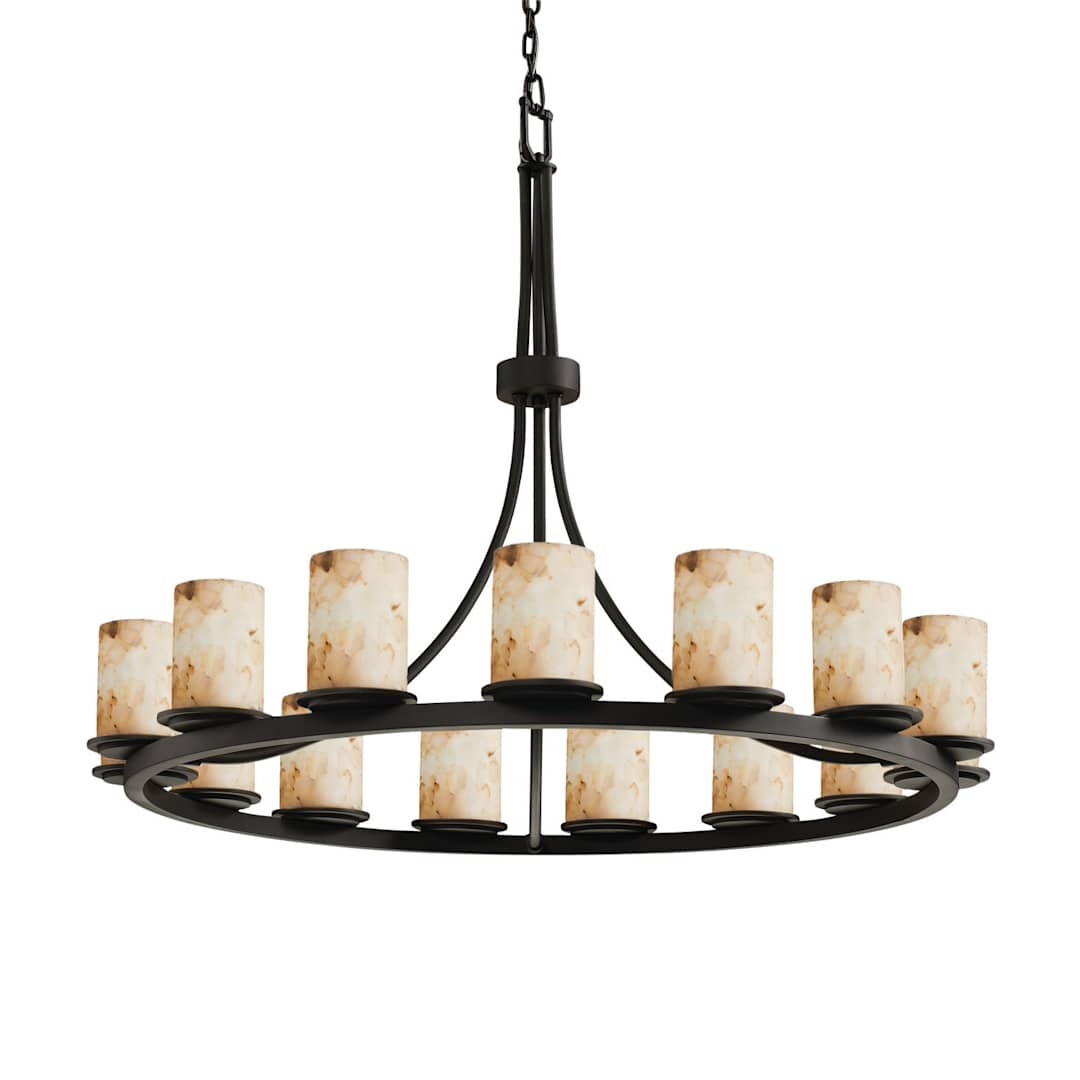 Chandelier from the Alabaster Rocks! Collection