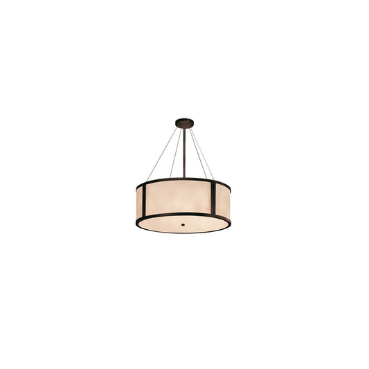 Tribeca Single Light 36" Wide Integrated 3000K LED Drum Chandelier