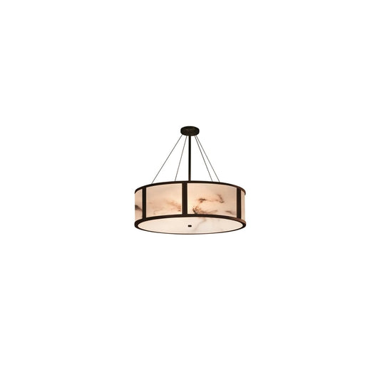 Tribeca Single Light 48" Wide Integrated 3000K LED Drum Chandelier