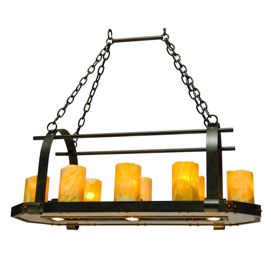 Cordova 11 Light Linear Island Chandelier
