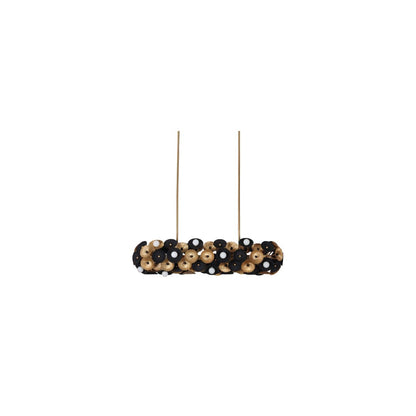 Damask 24 Light 48" Wide Linear Chandelier