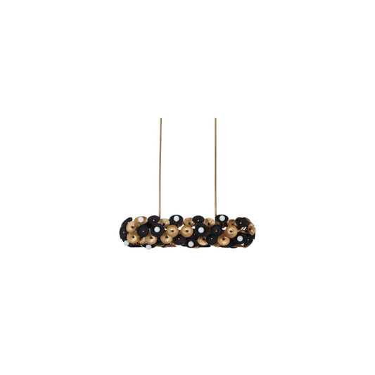 Damask 24 Light 48" Wide Linear Chandelier