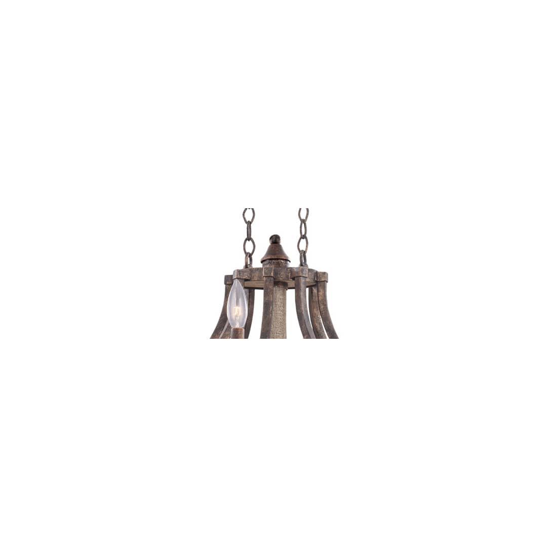 Coronado 8 Light Single Tier Linear Chandelier
