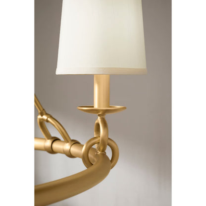 Terret 6 Light 36" Wide Taper Candle Ring Chandelier