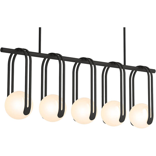 Kraga 5 Light 45" Wide Linear Chandelier