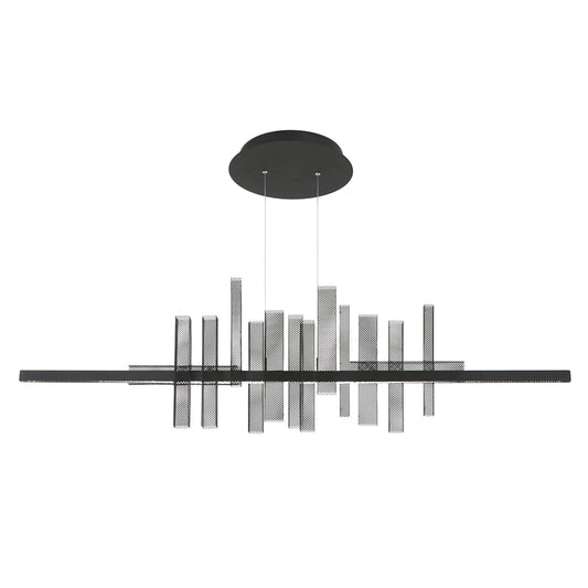 Alambre 14" Wide LED Chandelier