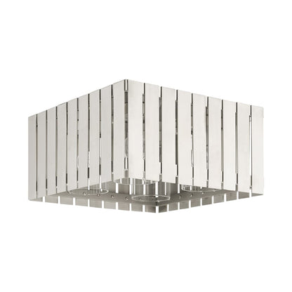 Greenwich 4 Light 13" Wide Flush Mount Outdoor Ceiling Fixture