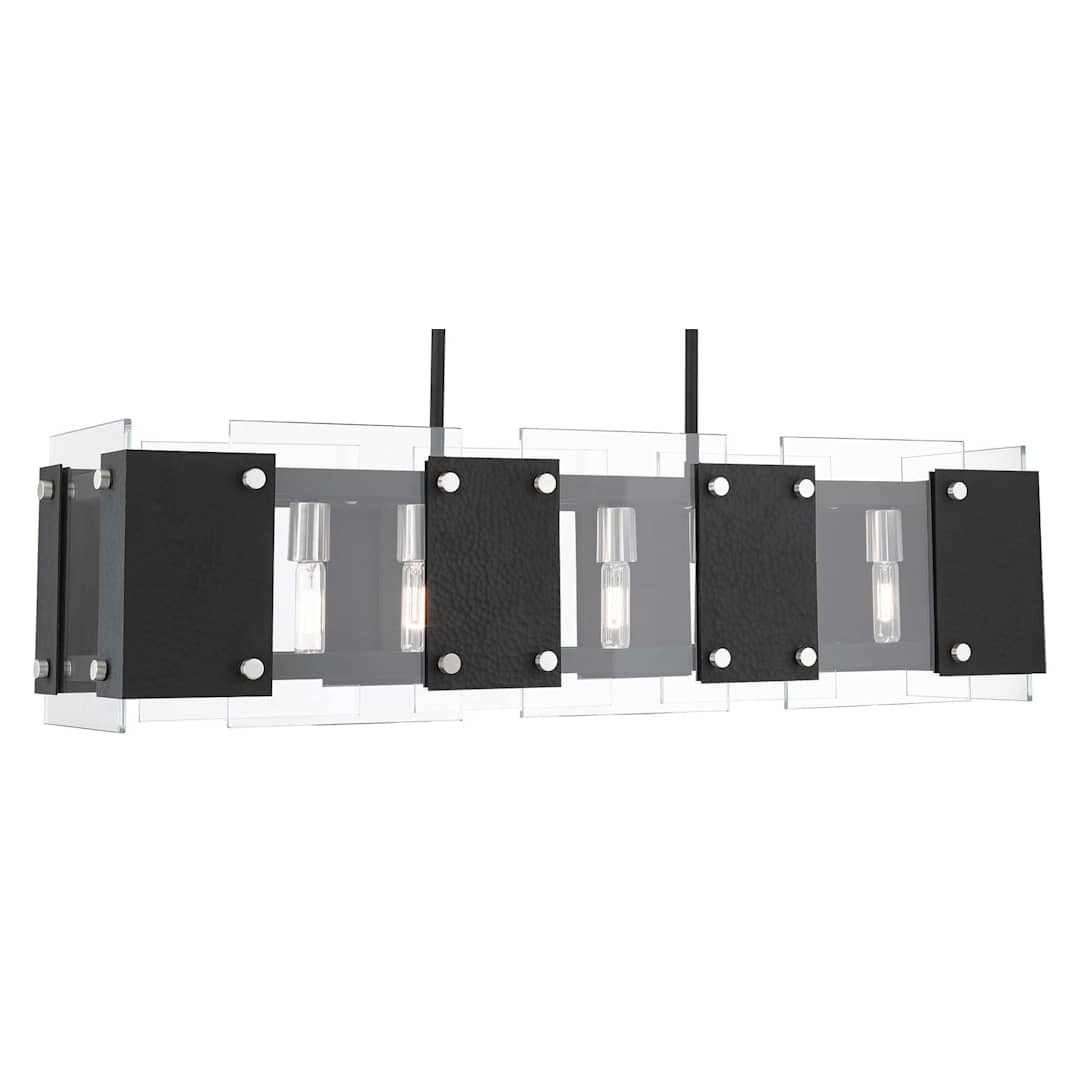 Barcelona 8 Light 12" Wide Linear Chandelier