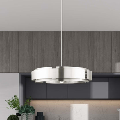 Varick 7 Light 34" Wide Drum Chandelier