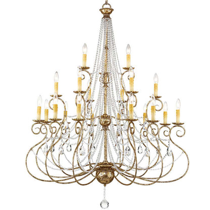 Isabella 21 Light 3 Tier Chandelier