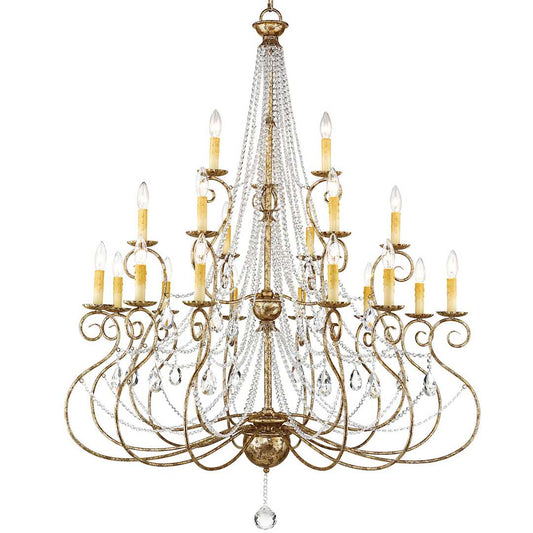 Isabella 21 Light 3 Tier Chandelier