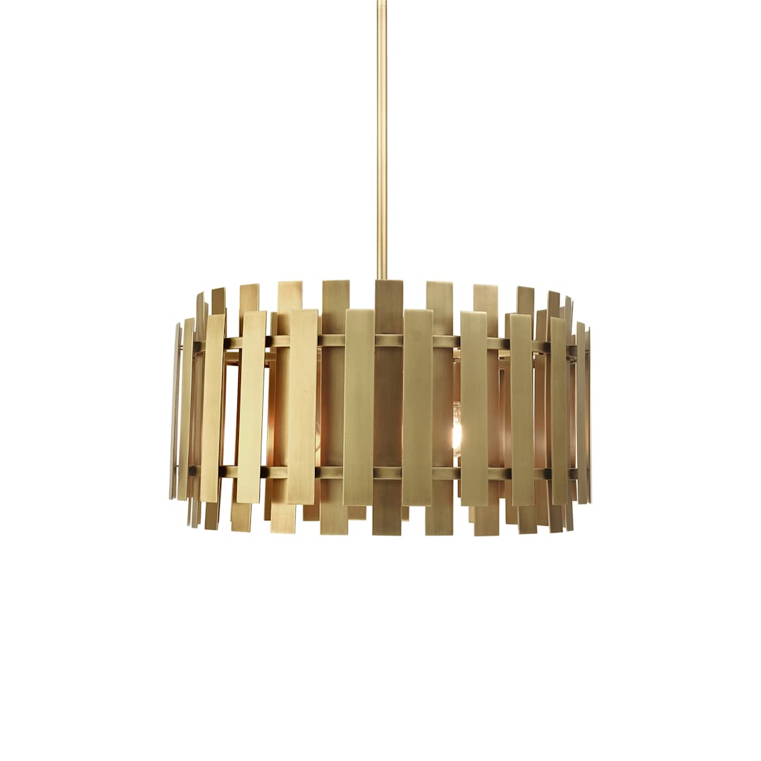 Greenwich 6 Light 24" Wide Drum Chandelier