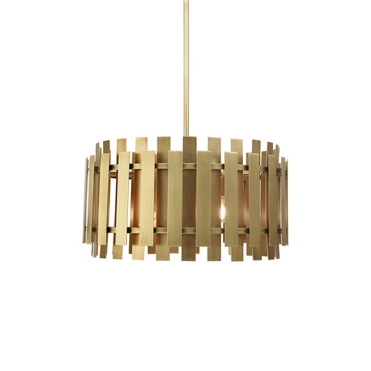 Greenwich 6 Light 24" Wide Drum Chandelier