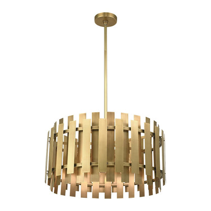 Greenwich 6 Light 24" Wide Drum Chandelier