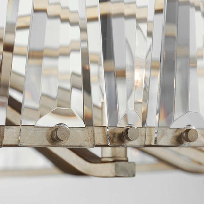 Odeon 10 Light 40" Wide Crystal Drum Chandelier