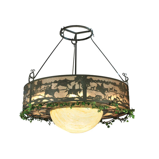 72" W Fox Run Inverted Pendant