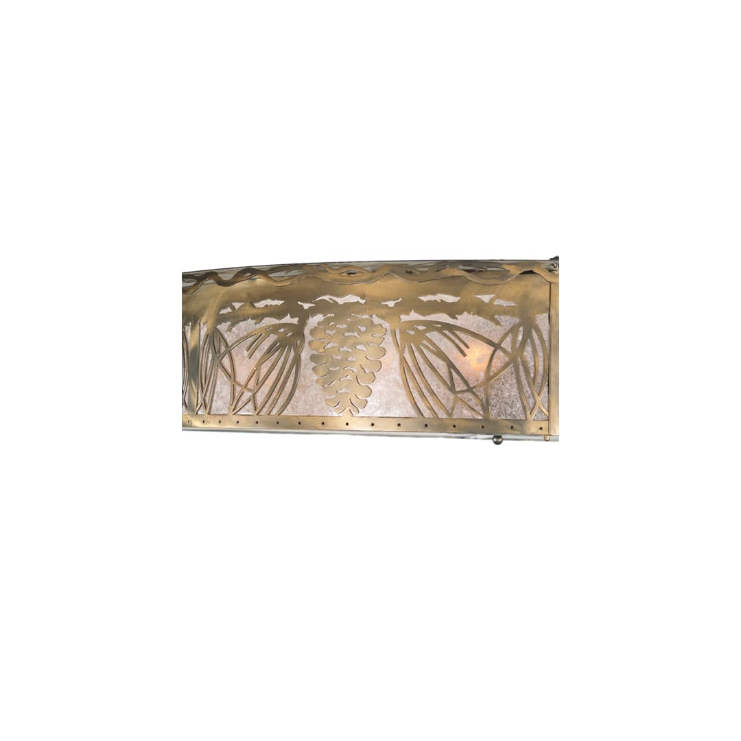 Mountain Pine 12 Light 72" Wide Semi-Flush Drum Ceiling Fixture