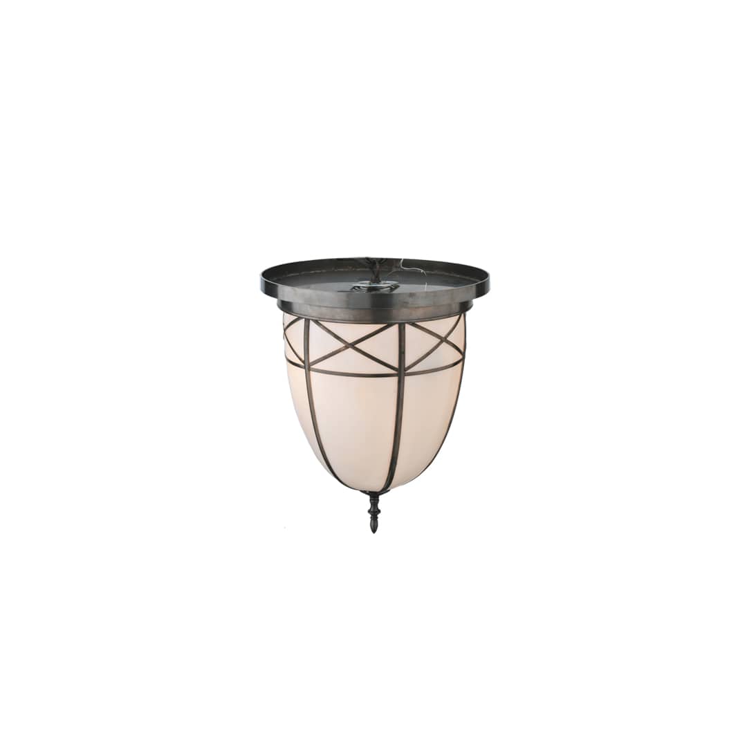 Borough Hall 2 Light 16" Wide Semi-Flush Ceiling Fixture