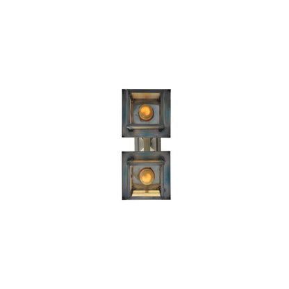 Hyde Park T Mission 2 Light 16" Wide Semi-Flush Linear Ceiling Fixture