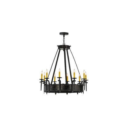 Costello 10 Light 35" Wide Taper Candle Style Chandelier