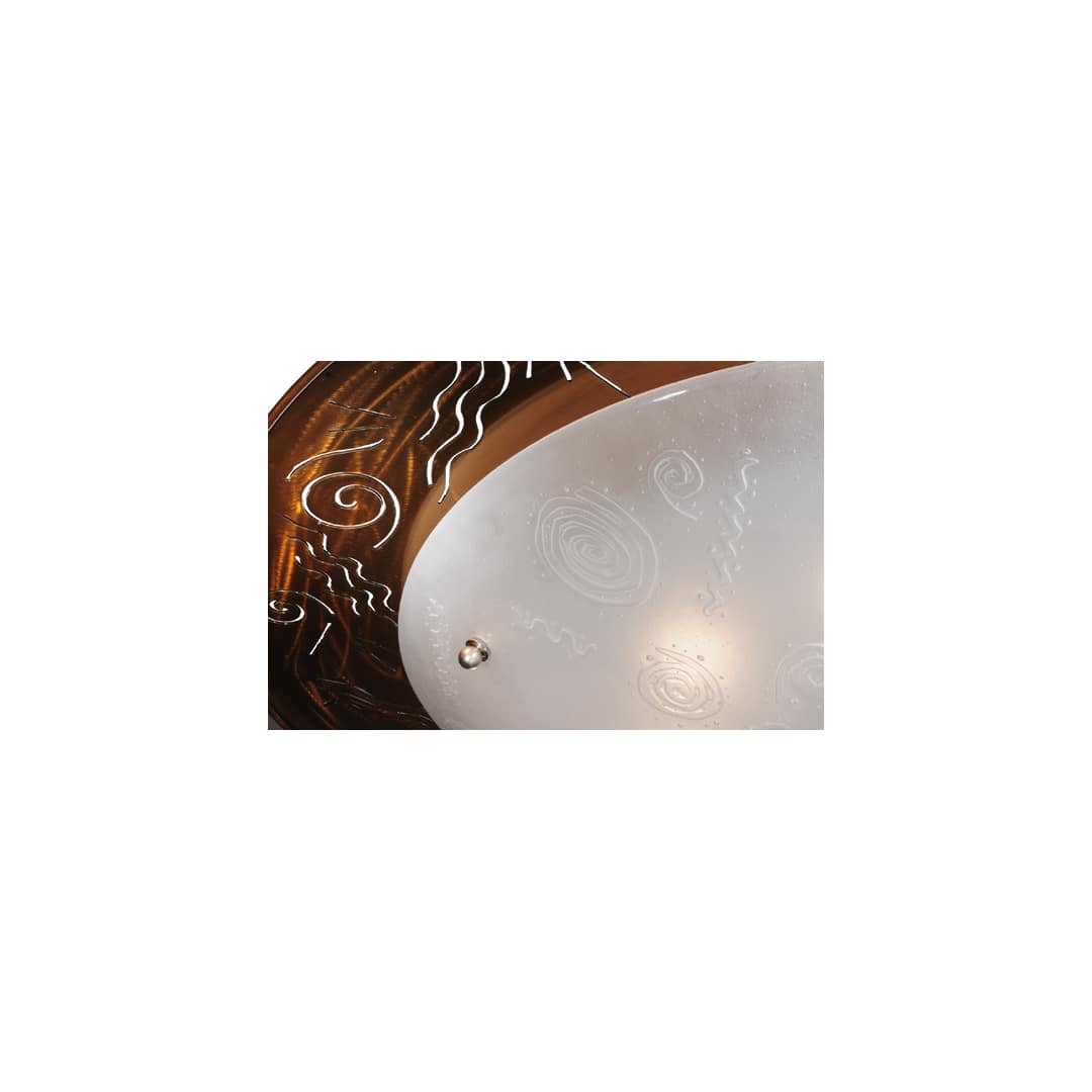 Metro Fusion 6 Light 42" Wide Semi-Flush Bowl Ceiling Fixture