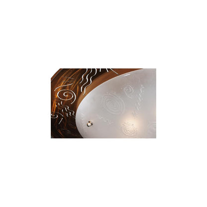 Metro Fusion 6 Light 42" Wide Semi-Flush Bowl Ceiling Fixture
