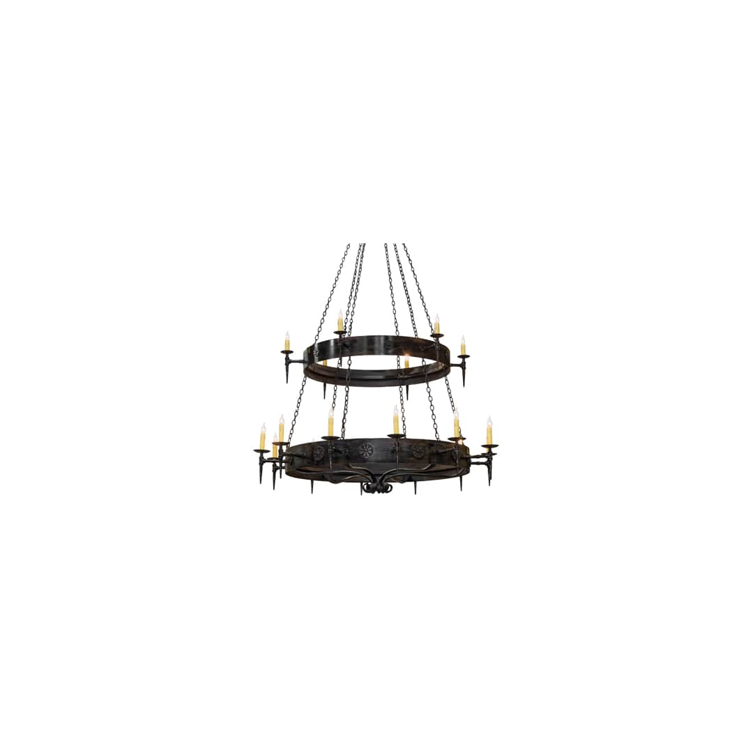Warwick 18 Light 72" Wide Taper Candle Style Chandelier