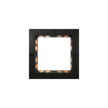 Diablos 24 Light 85" Wide Semi-Flush Square Ceiling Fixture