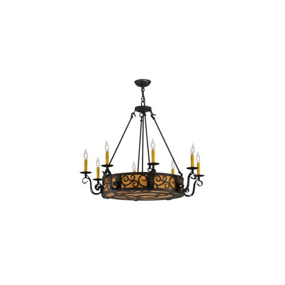 Delano 11 Light 36" Wide Taper Candle Style Chandelier