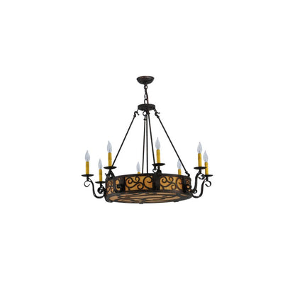 Delano 11 Light 36" Wide Taper Candle Style Chandelier
