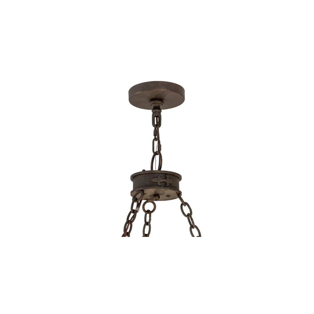 Calandra 6 Light 36" Wide Taper Candle Style Chandelier
