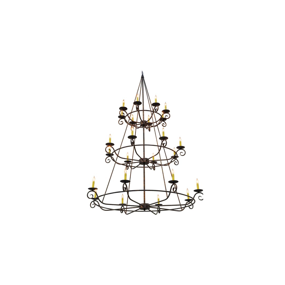Estrella 24 Light 60" Wide Taper Candle Style Chandelier