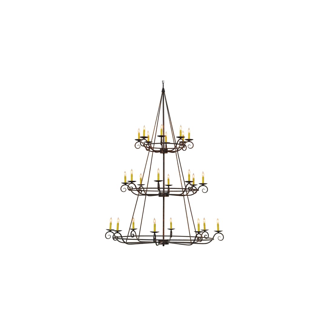 Estrella 24 Light 60" Wide Taper Candle Style Chandelier