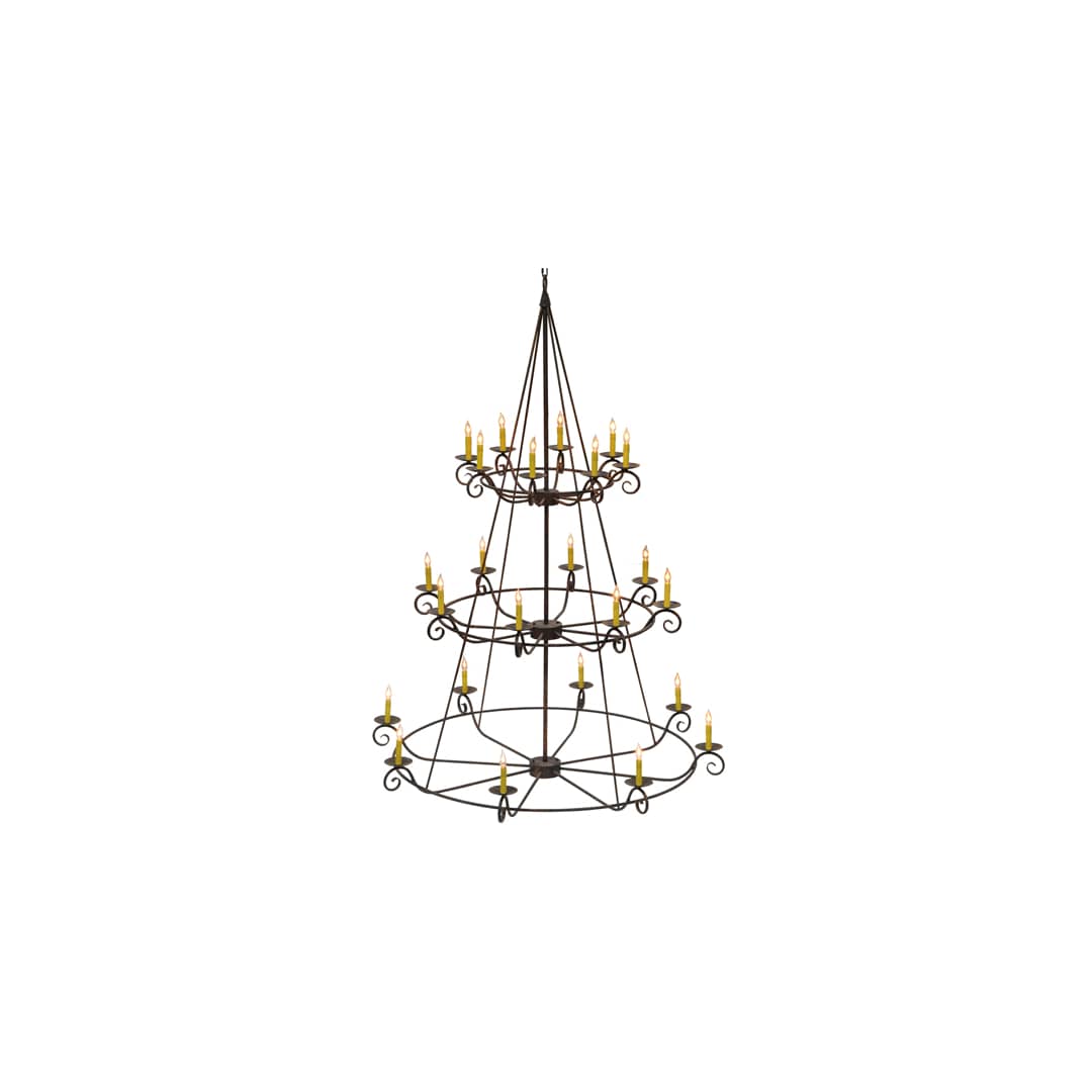 Estrella 24 Light 60" Wide Taper Candle Style Chandelier