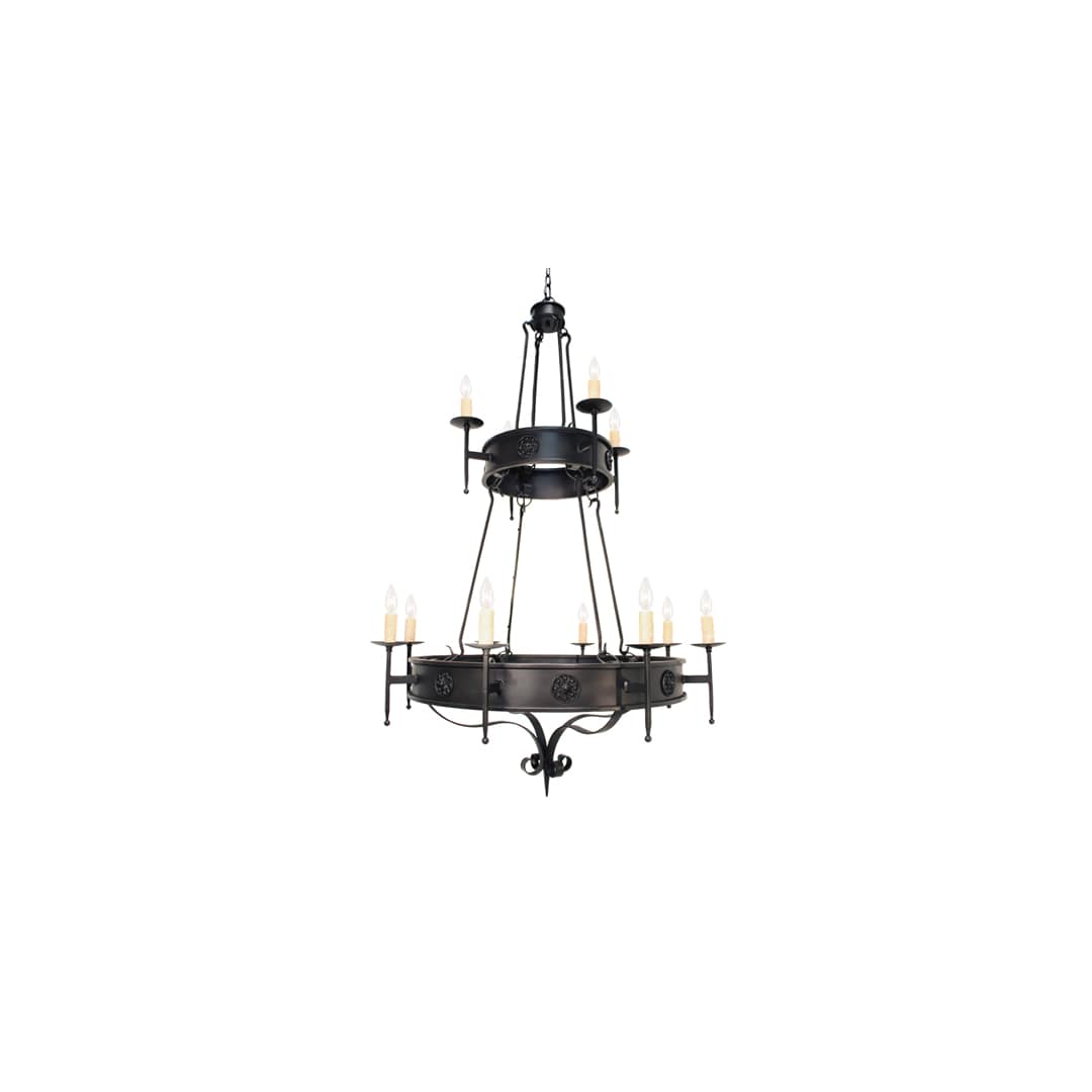 Lorenzo 12 Light 48" Wide Taper Candle Style Chandelier