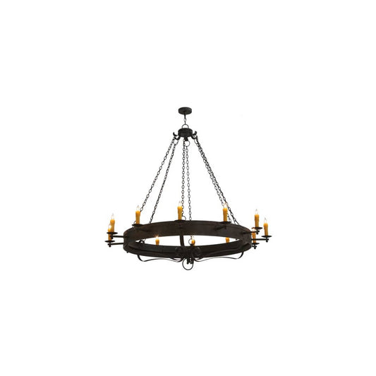 Parnella 12 Light 72" Wide Taper Candle Style Chandelier