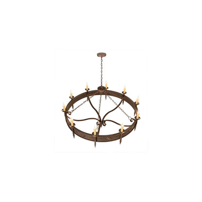 Calandra 10 Light 66" Wide Taper Candle Style Chandelier