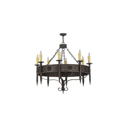 Calandra 8 Light 42" Wide Taper Candle Style Chandelier