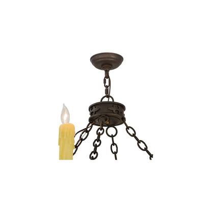 Calandra 8 Light 42" Wide Taper Candle Style Chandelier