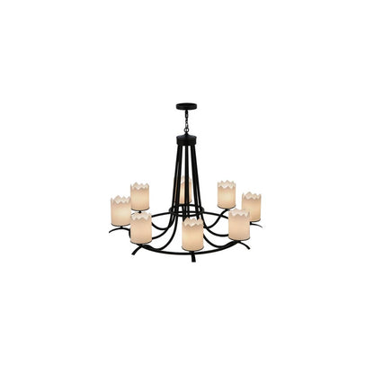 Octavia 8 Light 48" Wide Pillar Candle Style Chandelier