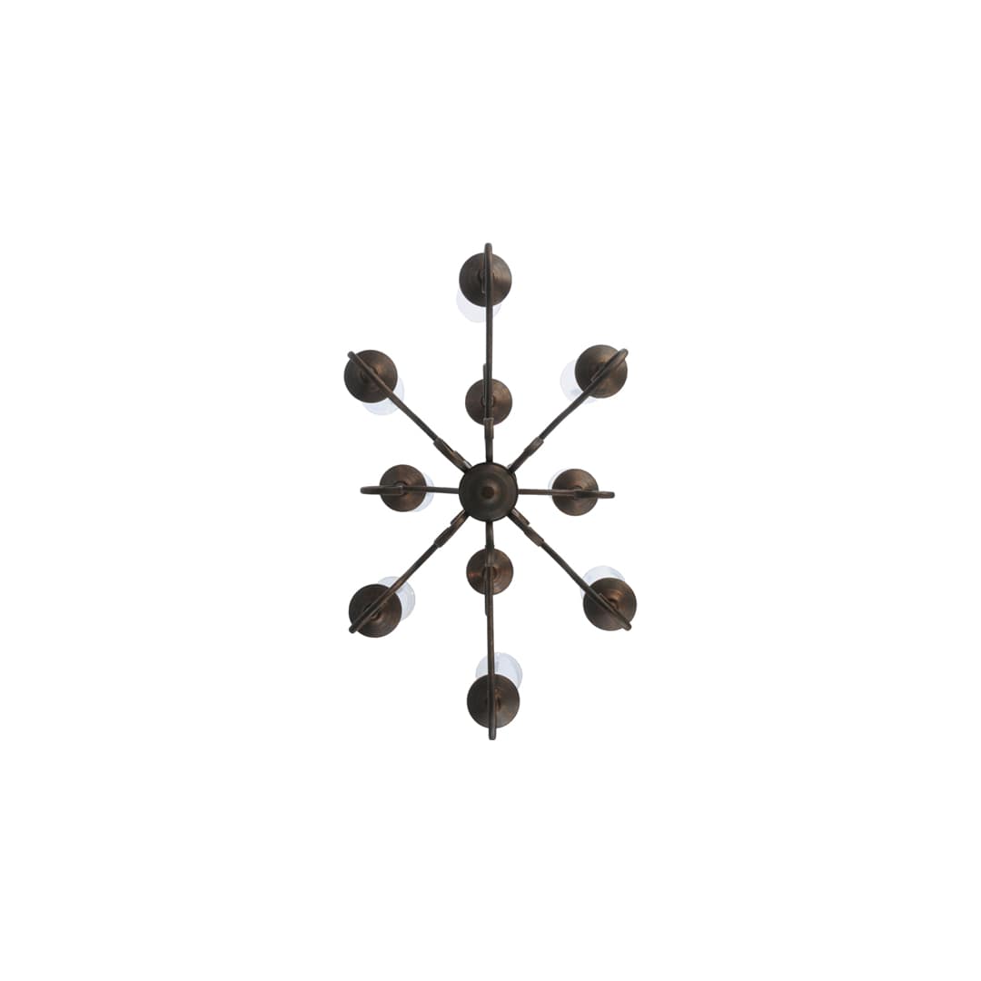 Wallis 10 Light 21" Wide Taper Candle Style Chandelier